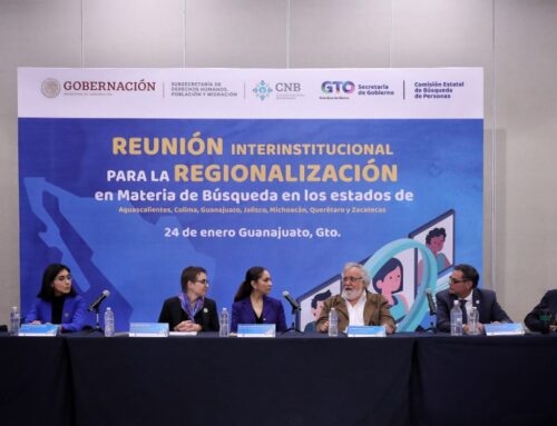 Reunión interinstitucional para la regionalización en materia de búsqueda en los estados de Aguascalientes, Colima, Jalisco, Michoacán, Querétaro y Zacatecas.